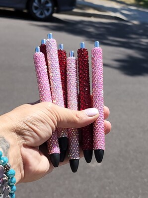 Custom Rhinestone Glitter Pens